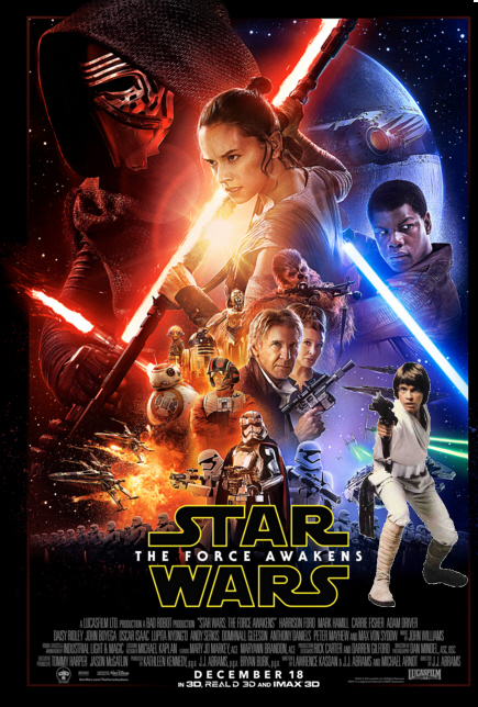 Luke IS in the Star Wars poster
