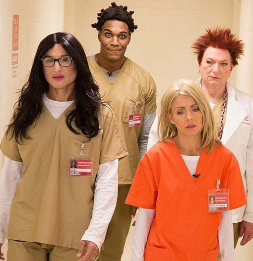 Become an Orange is the new black character by wearing some scrubs!