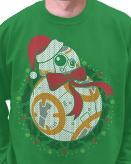 BB8 ugly xmas sweater