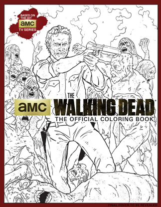 the walking dead coloring book