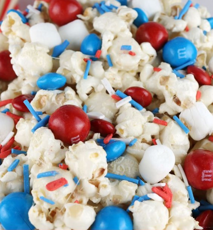 Patriotic popcorn